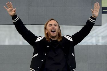 David Guetta à Carson le 9 mai dernier.