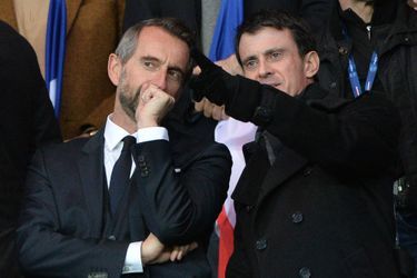 Jean-Claude Blanc et Manuel Valls
