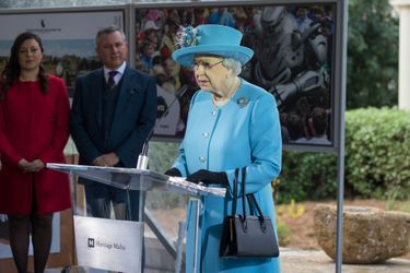 La reine Elizabeth II à Malte, le 28 novembre 2015