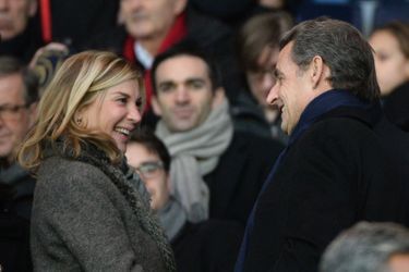 Michèle Laroque et Nicolas Sarkozy