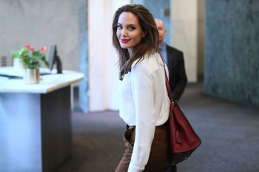 Angelina Jolie à New York, septembre 2017.