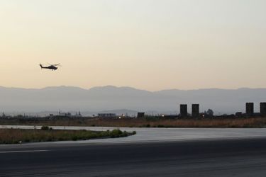 Base aérienne russe de Hmeimim, dans l&#039;ouest de la Syrie.