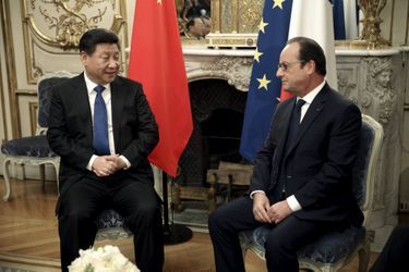 Avec le président chinois Xi Jinping