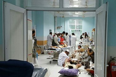 Carnage à l&#039;hôpital de MSF à Kunduz.