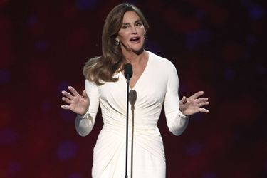 Caitlyn Jenner reçoit un Arthur Ashe Award, le 15 juillet 2015. 