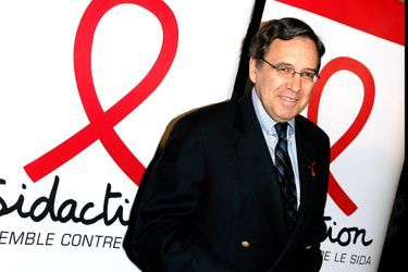Nonce Paolini à la conférence de presse du sidaction en 2009.