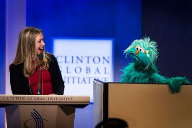Interlocuteur de choix pour Chelsea Clinton