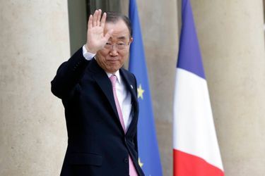 Le Secrétaire général des Nations unies Ban Ki-moon
