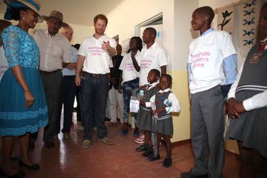 Le prince Harry au Lesotho, le 26 novembre 2015