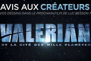 EuropaCorp lance un concours mondial de dessins de costumes pour le prochain film de Luc Besson, "Valerian"