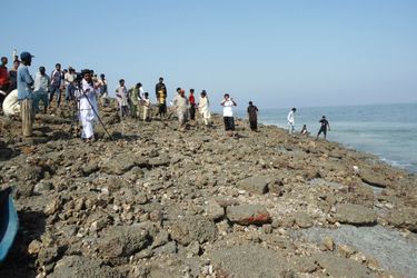 Après le séisme, une île apparaît - Pakistan