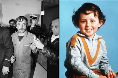  un rapport de gendarmerie incrimine Bernard Laroche, ici en novembre 1984, de l'enlèvement du petit Grégory (à droite).