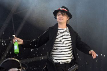 Pete Doherty au festival de Glastonbury en juin dernier. 