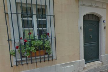 L&#039;entrée du désormais ancien presbytère de Saint-Tropez.