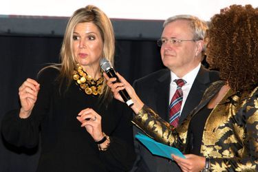 La reine Maxima des Pays-Bas à La Haye, le 23 novembre 2015 