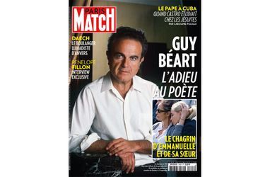 Cette semaine, en Une de Paris Match, notre hommage à Guy Béart. 