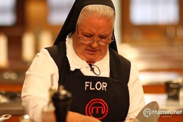 Hermana Flor, Soeur Flor, durant l'émission "Masterchef". 