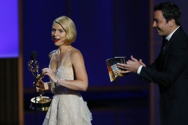 Claire Danes a remporté l&#039;Emmy award de la meilleure actrice dramatique pour son rôle dans «Homeland» 