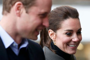 Le prince William et la duchesse de Cambridge Kate à Caernarfon, le 20 novembre 2015