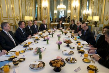 David Cameron au soutien de François Hollande - Lutte contre l'Etat islamique