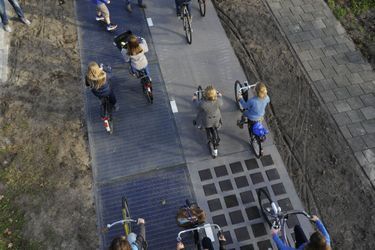 SolaRoad, la piste cyclable qui génère de l'électricité - 70m peut alimenter trois foyers