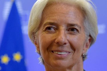 Christine Lagarde, à Bruxelles, juillet 2015. 