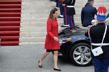 La princesse Stéphanie de Monaco, à Monaco le 19 novembre 2015