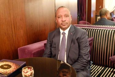 Hassoumi Massaoudou, ministre de l&#039;Intérieur du Niger.