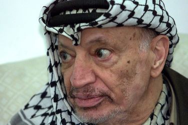 Yassar Arafat, photographié en 2002.