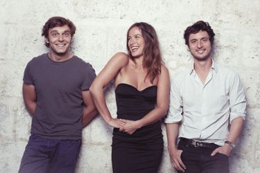 Pio Marmaï, Zoé Félix et Jérémie Elkaïm, tous trois à l’affiche du film de Nicolas Mercier, « Grand départ », en salle le 4 septembre.