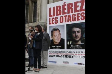 Mobilisation pour Didier François et Edouard Elias - Journalistes otages en Syrie