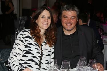 David Douillet et Vanessa Carrara, le 19 mai 2016 à Paris.