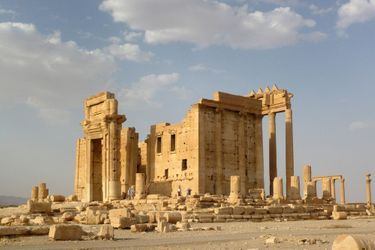 Le temple de Bal, à Palmyre