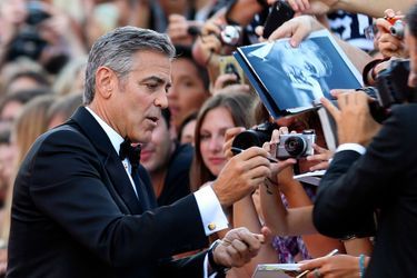 George Clooney et Sandra Bullock, duo complice à Venise  - Mostra