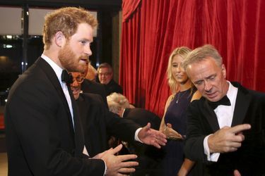 Le prince Harry au Albert Hall à Londres, le 13 novembre 2015