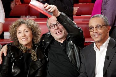 Mireille Dumas, Fabrice Luchini et Yasmina Khadra