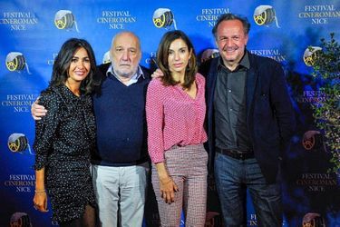  Nathalie Benoin, François Berleand, Aure Atika et le réalisateur Arnaud Viard.
