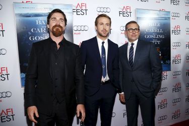 Christian Bale, Ryan Gosling et Steve Carell 