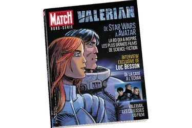 La couverture du hors-série "Valérian, de la case à l’écran"