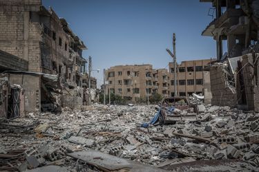 Raqqa, le 24 juillet 2017.