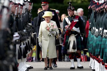 La reine Elizabeth II à Edimbourg, le 3 juillet 2017