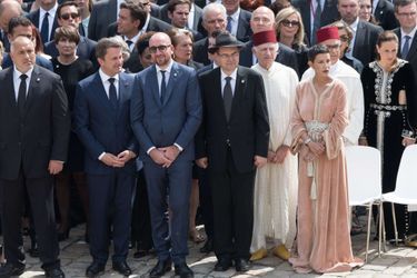 La princesse Lalla Meryem du Maroc à Paris, le 5 juillet 2017