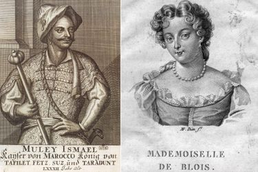 Le sultan du Maroc Moulay Ismaïl - Marie-Anne de Bourbon, princesse de Conti