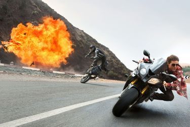 Tom Cruise dans "Mission Impossible Rogue Nation"