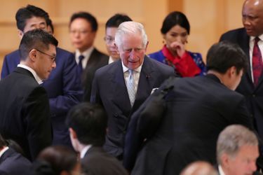 Le prince Charles, à Tokyo le 23 octobre 2019