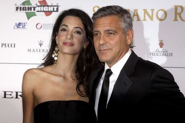 Amal et George Clooney en septembre 2014