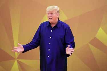 Donald Trump à Danang, au Vietnam, le 10 novembre 2017.