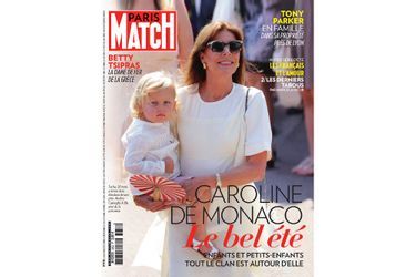 Sacha, 28 mois, a hérité de la blondeur de son père, Andrea Casiraghi, le fils aîné de la princesse.