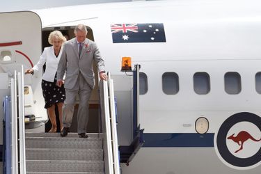 Le prince Charles et Camilla arrivent à Adélaïde, le 10 novembre 2015