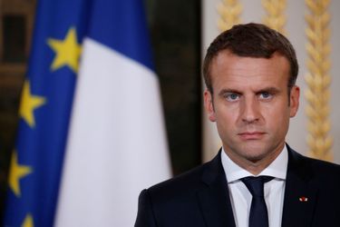 Emmanuel Macron, ici en mi-juin à l&#039;Elysée, a rendu hommage à Simone Veil. 